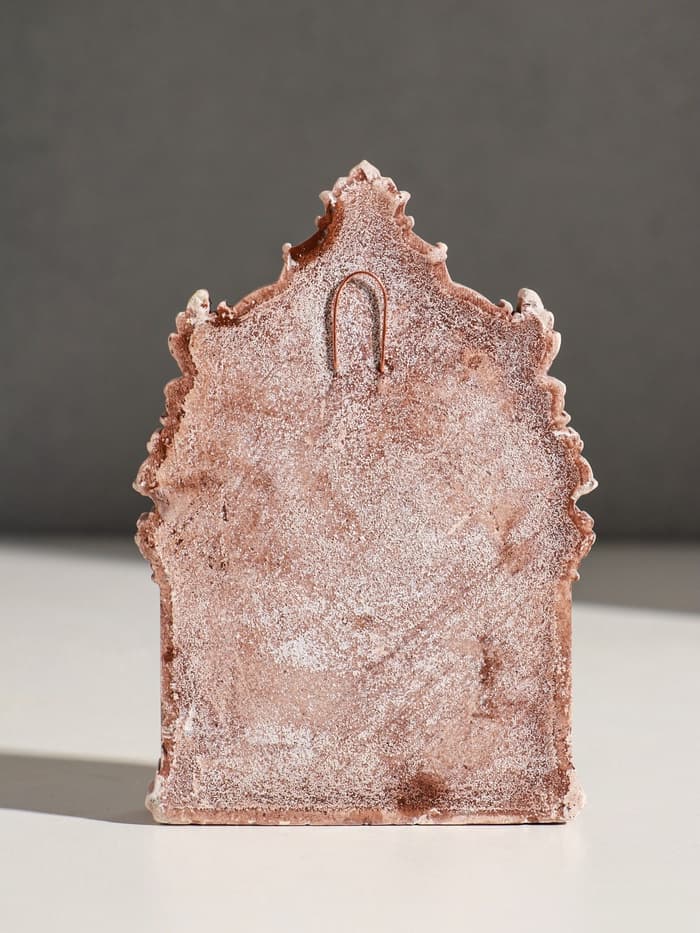 Икона «Николай Чудотворец», с подвесом, 12×8×2 см, гипс, роспись