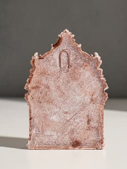 Икона «Николай Чудотворец», с подвесом, 12×8×2 см, гипс, роспись