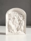 Икона «Святая троица», с подвесом, 12×9×2 см, гипс