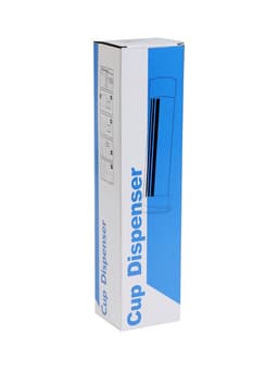 Стаканодержатель LCH-02, 70 стаканов, крепление на шурупах, белый