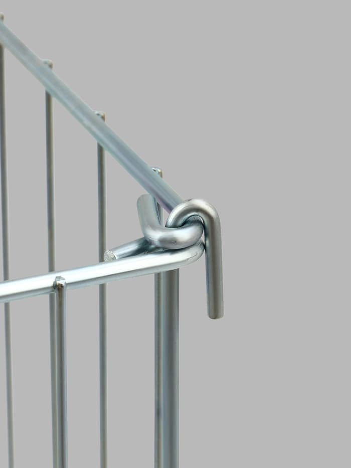 Корзина накопитель, 40×40×75 см, цвет хром