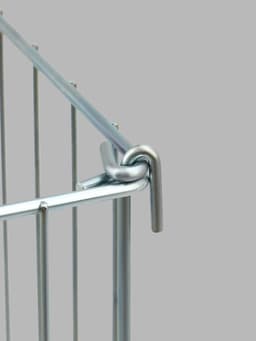 Корзина накопитель, 40×40×75 см, цвет хром