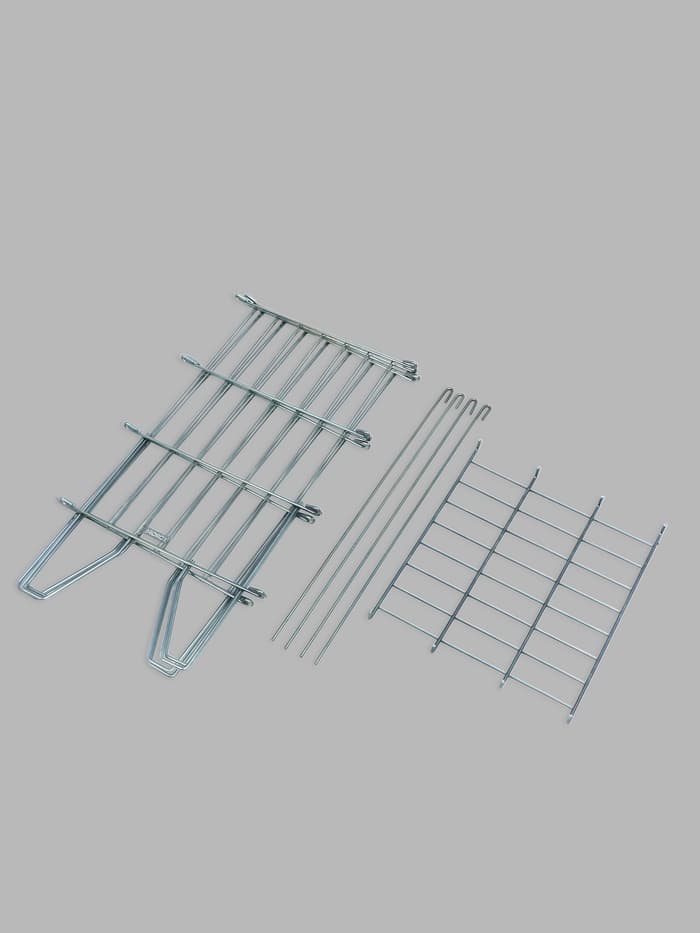 Корзина накопитель, 40×40×75 см, цвет хром