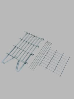 Корзина накопитель, 40×40×75 см, цвет хром