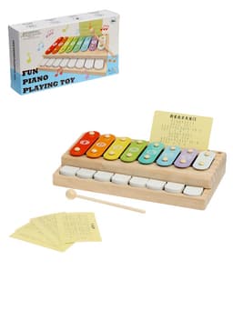 Развивающий музыкальный металлофон для малышей