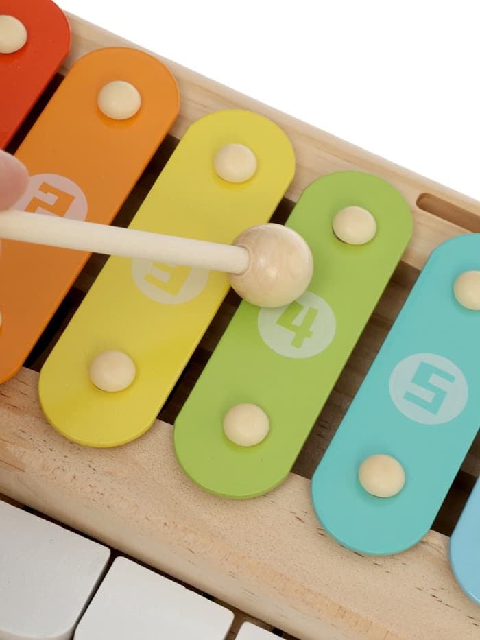 Развивающий музыкальный металлофон для малышей