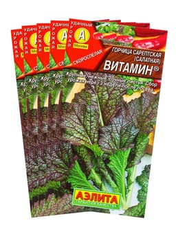 Набор семян Горчица салатная «Витамин», 5 шт., «Мой выбор»