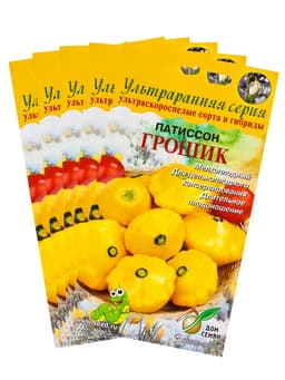 Набор семян Патиссон «Грошик», 5 шт.