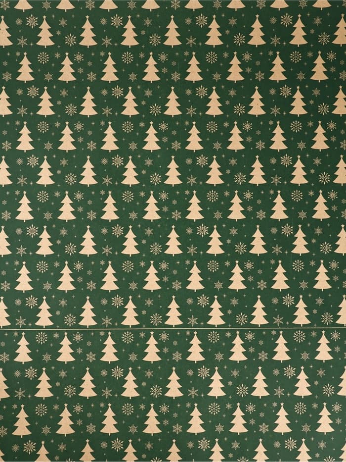 Упаковочная бумага в наборе с ножницами и верёвкой, «Новый год: Зимняя история», рулон 0.68 × 7 м