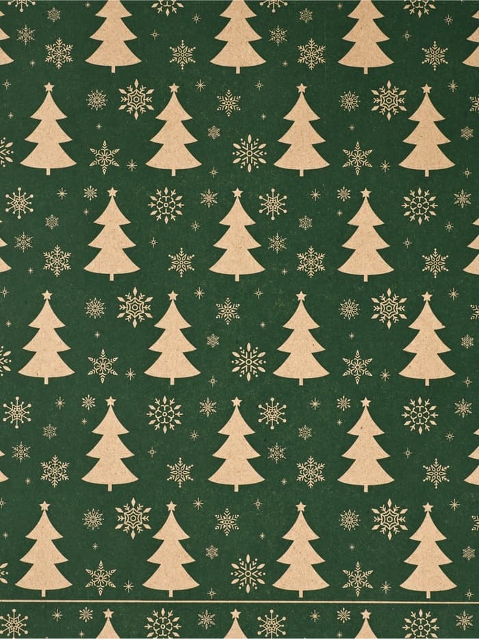 Упаковочная бумага в наборе с ножницами и верёвкой, «Новый год: Зимняя история», рулон 0.68 × 7 м