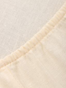 Простыня на резинке ясельная «Крошка Я», 60×120+20 см, бязь, молочная