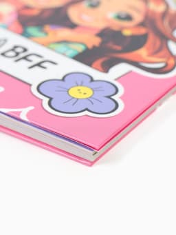 Анкета для девочки А5, 50 листов, твердая обложка «Девочки»