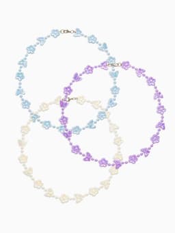 Бусы детские «Выбражулька. Бабочки», 40 см, МИКС