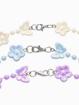 Бусы детские «Выбражулька. Бабочки», 40 см, МИКС