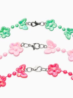 Бусы детские «Выбражулька. Бабочки», 40 см, МИКС