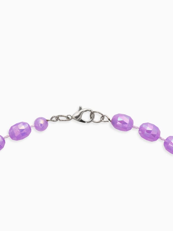 Бусы детские «Выбражулька. Бант», граненые бусины, 40 см, сиреневые