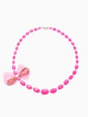 Бусы детские «Выбражулька. Бант», граненые бусины, 40 см, розовые