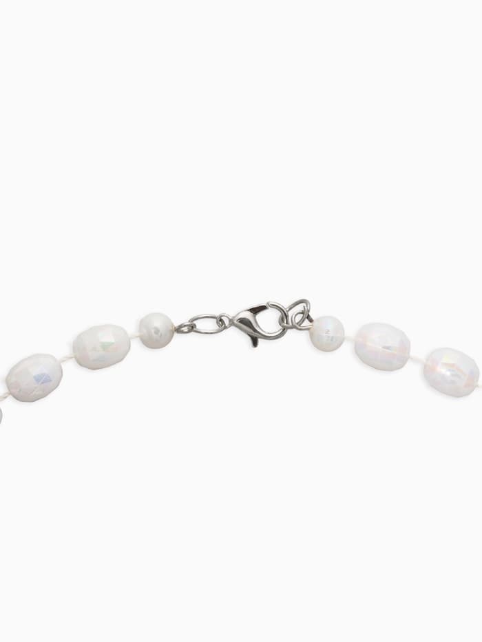 Бусы детские «Выбражулька. Бант», граненые бусины, 40 см, белые