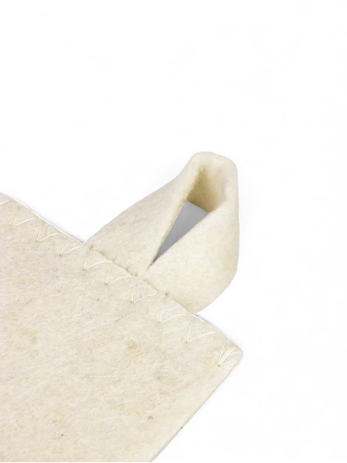 Рукавица для бани и сауны «23 февраля», полиэфир, шерсть