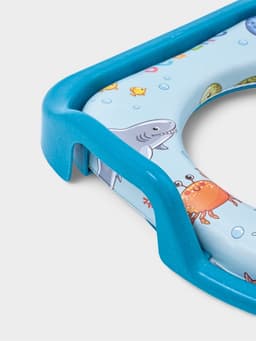 Сиденье для унитаза детское с ручками Доляна «Морская жизнь»