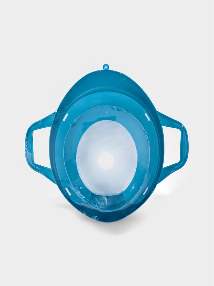 Сиденье для унитаза детское с ручками Доляна «Морской мир»