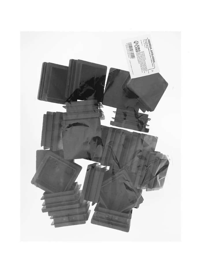 Заглушка для профильной трубы ТУНДРА, 40×40 мм, набор 20 шт.