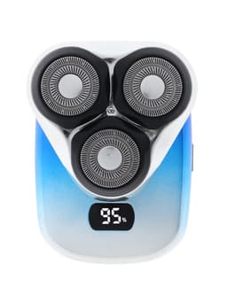 Электробритва LBR-10, 3 Вт, роторная, 3 головки, дисплей, от АКБ