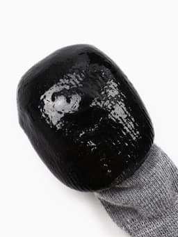 Носки «Мишки», размер L, 5×6.5 см, с прорезиненной подошвой, чёрные