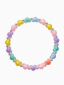 Бусы детские «Выбражулька. Сердце», d=17.5 см, разноцветные в серебре