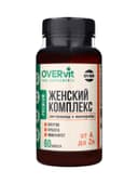 Женский комплекс OVER WOMEN OVERvit, витамины и минералы, 60 капсул