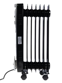 Обогреватель масляный Sakura SA-0377B, 1500 Вт, до 15 м², 7 секций, механический, 3 режима