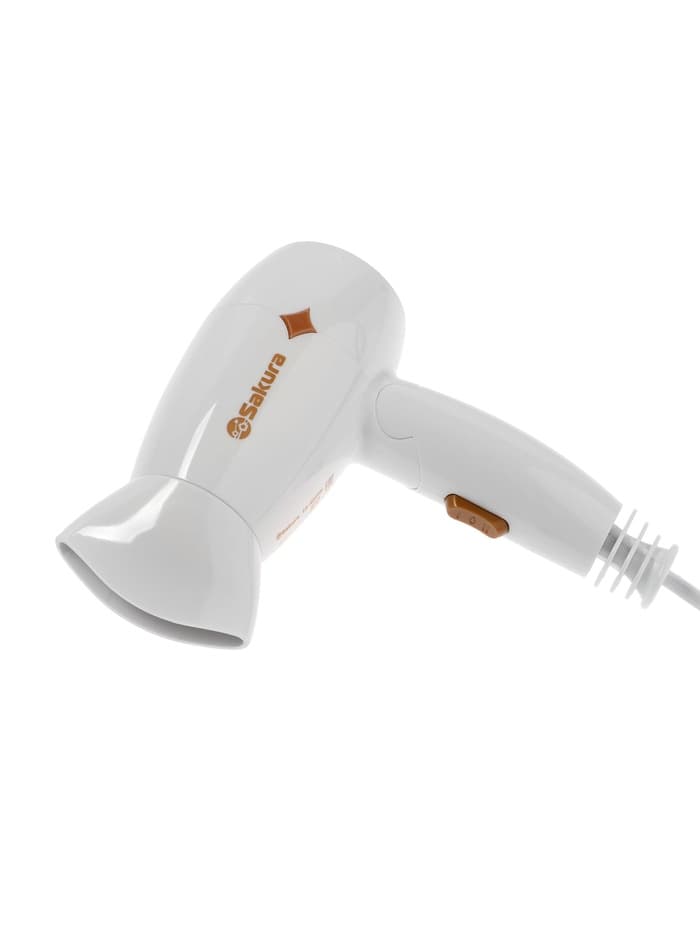 Фен Sakura SA-4049W, 1200 Вт, 2 температурных режима, 2 скорости, белый