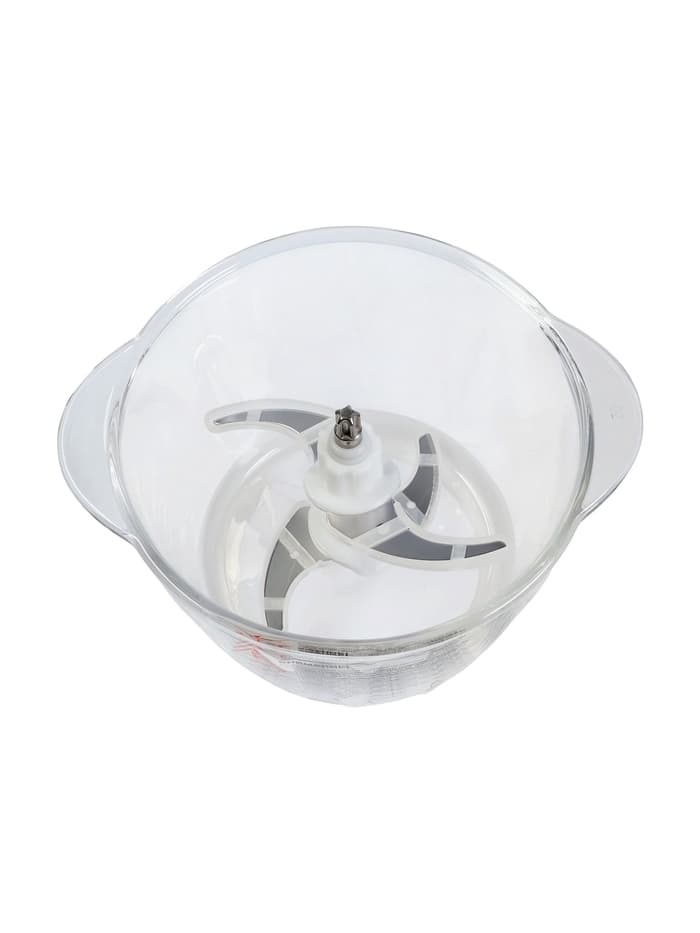 Измельчитель Sakura SA-6261W, 1.2 л, 500 Вт, стекло, 4 ножа, белый