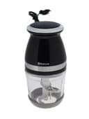 Измельчитель Sakura SA-6270BK, 0.6 л, 400 Вт, стекло, 2 ножа, чёрный