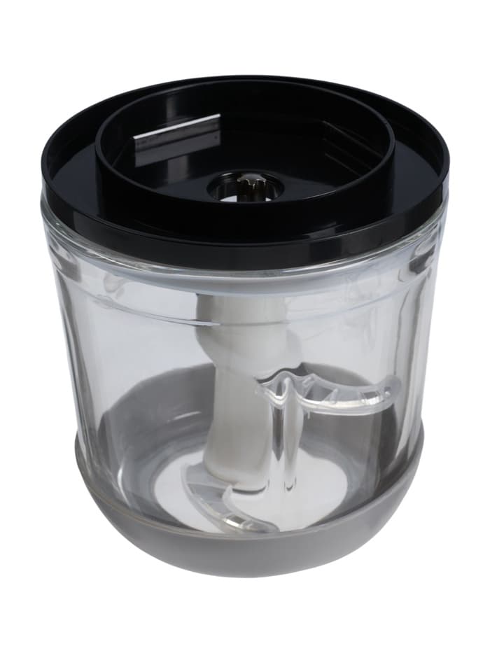 Измельчитель Sakura SA-6270BK, 0.6 л, 400 Вт, стекло, 2 ножа, чёрный