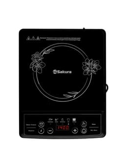 Плитка индукционная Sakura SA-7152FS, 2000 Вт, 1 конфорка, чёрная
