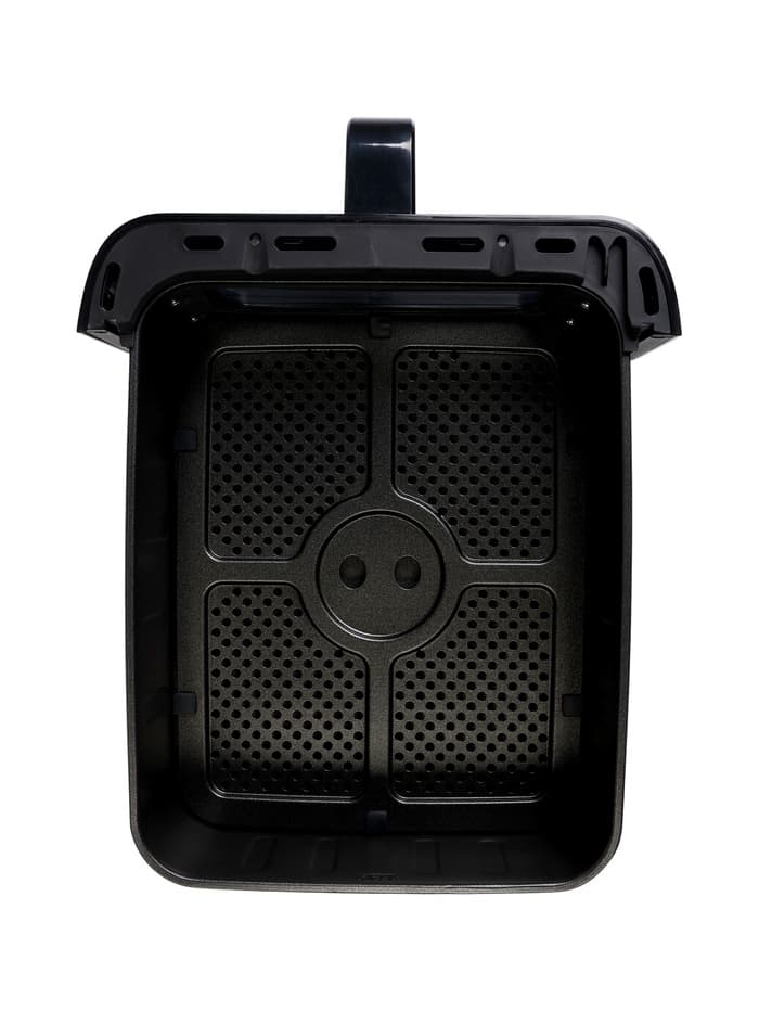 Аэрогриль BRAYER 2048BR, 2500 Вт, 2 чаши, 10 программ, 200°С, LED-дисплей, таймер, решётка