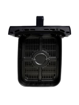 Аэрогриль BRAYER 2048BR, 2500 Вт, 2 чаши, 10 программ, 200°С, LED-дисплей, таймер, решётка