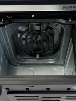 Аэрогриль BRAYER BR2050, 2200 Вт, 2 чаши по 5 л, 8 программ, до 200°С, LED-дисплей, таймер, решётка