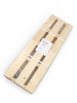 Стеллаж деревянный, 3 полки, 79×40×28 см, напольный, с регулируемыми полками