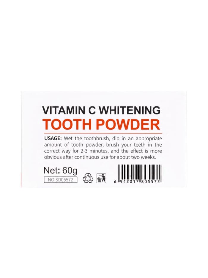 Зубной порошок Sadoer с ароматом апельсина, 60 г