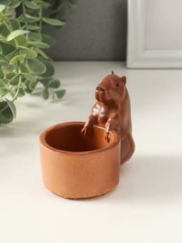 Подставка для мелочей «Капибара» 8×9×6 см, гипс