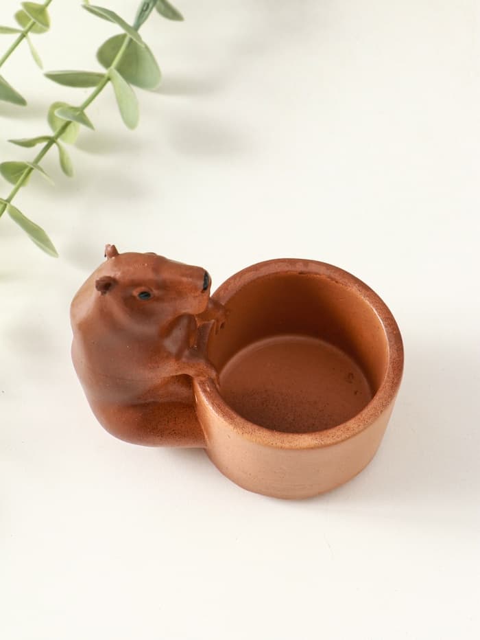 Подставка для мелочей «Капибара» 8×9×6 см, гипс