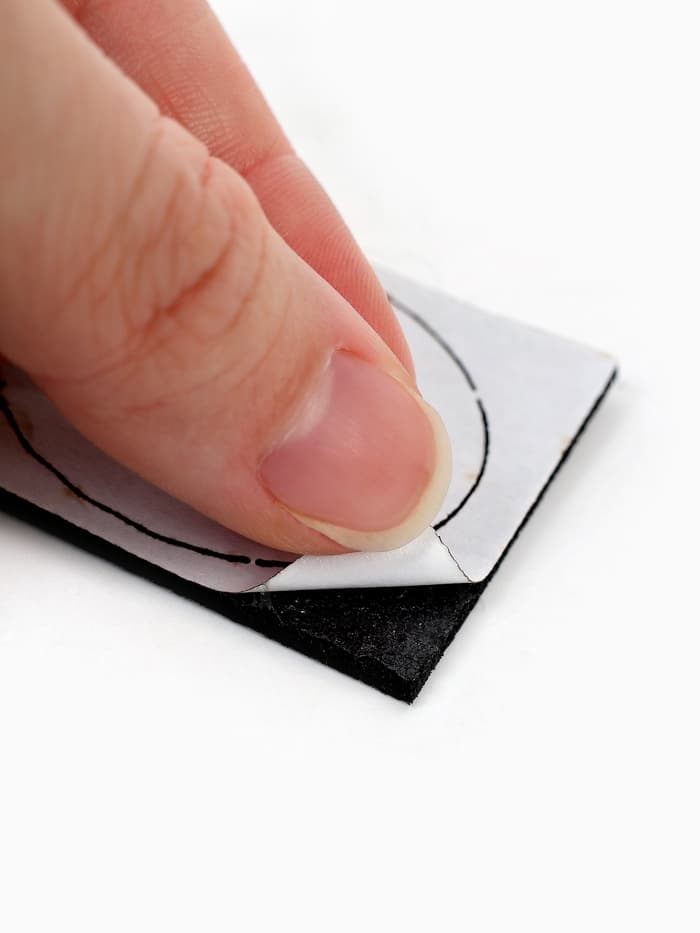 Вышивка по фетру «Панда», 20.5×20.5 см, зелёная