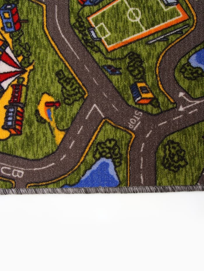 Палас прямоугольный «Лунапарк», размер 60×100 см, полиамид, войлок