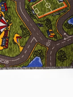 Палас прямоугольный «Лунапарк», размер 60×100 см, полиамид, войлок