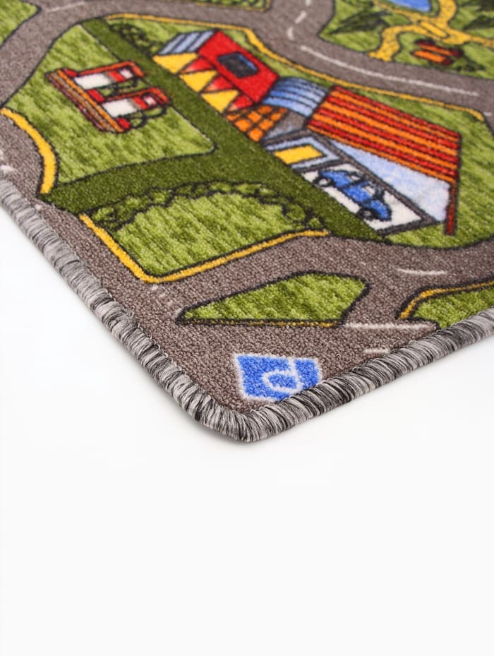 Палас прямоугольный «Лунапарк», размер 60×100 см, полиамид, войлок