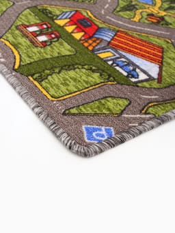 Палас прямоугольный «Лунапарк», размер 60×100 см, полиамид, войлок