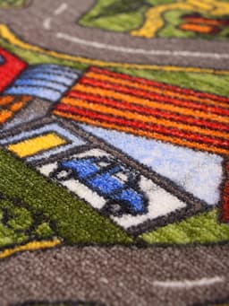 Палас прямоугольный «Лунапарк», размер 60×100 см, полиамид, войлок