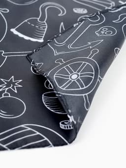 Бандана пиратская «Жизнь пирата», 50×50 см